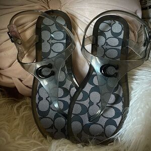 Coach Women’s Jellies Sandals Sz. 6 NWOT #29